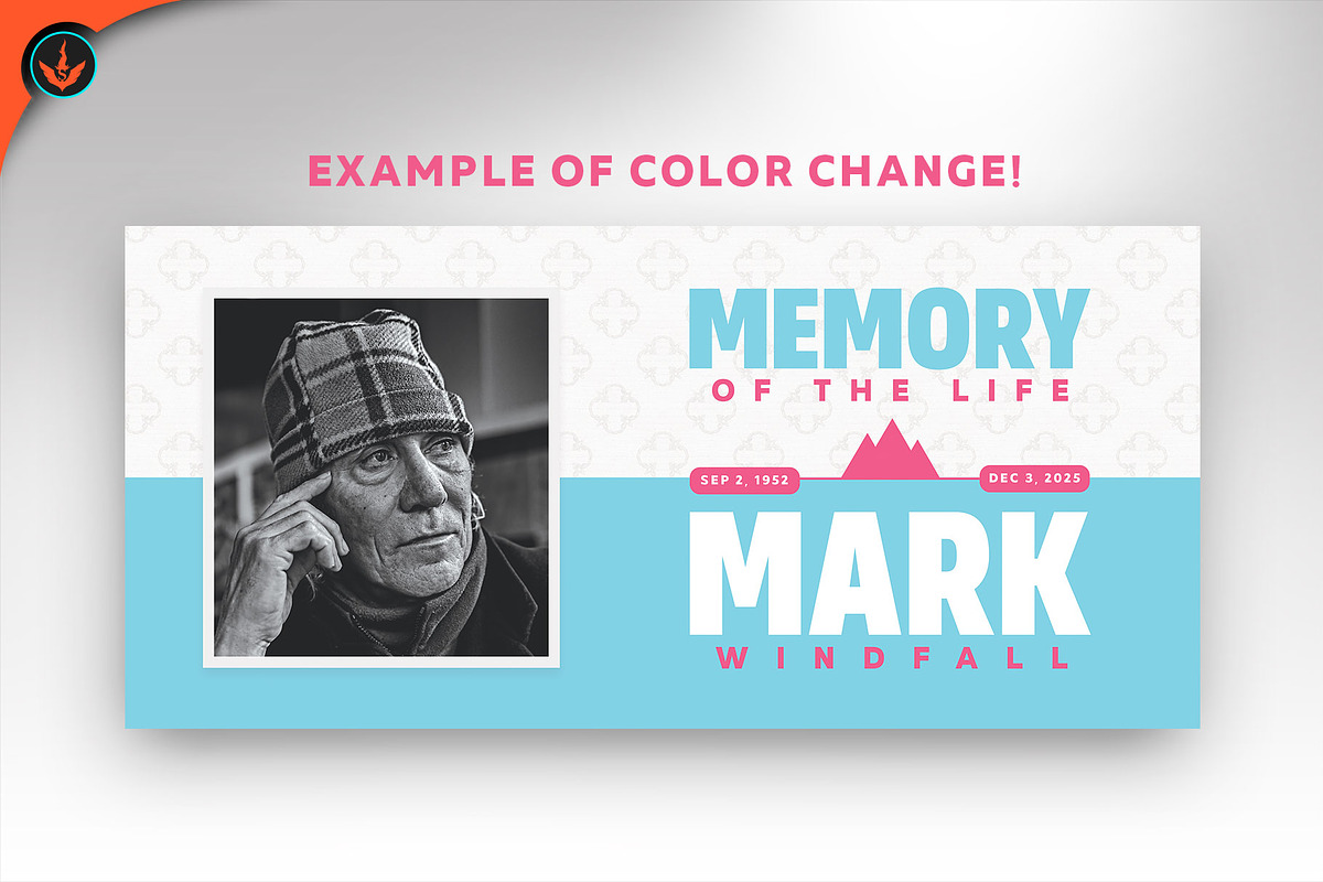 Simple Funeral Cap Panel Template, a Templates & Theme by SeraphimChris