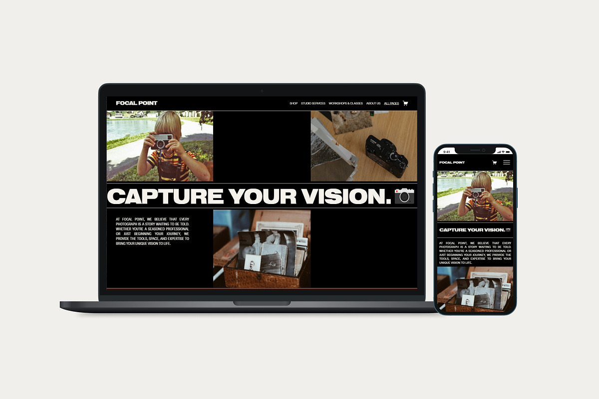 Focal Point - Squarespace Template 7.1 preview 4
