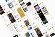 Wall Art & Poster App, an UI Kit Template by flr.24 (Thumbnail 2 of 2)