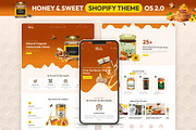 Honey Shopify Theme, a Shopify Template by LogicGo Shopify Experts (Thumbnail 1 of 5)