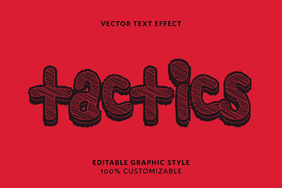 Hand Drawn Sketch Text Effect