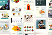 Nutrition Post Template Set I Canva, a Social Media Template by The Social Stuff (Thumbnail 4 of 12)
