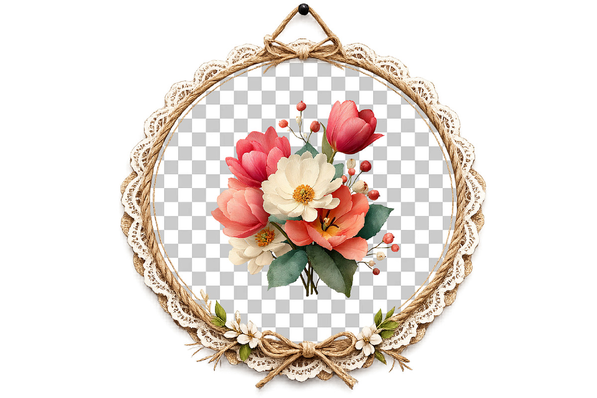 Whimsical Spring Clipart, an Illustration by DreamArtGraphic (Photo 6 of 8)