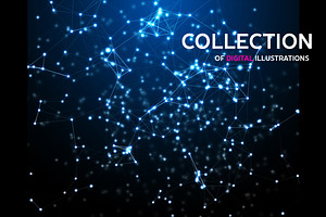 Abstract space backgrounds