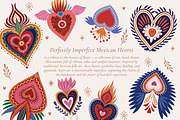 Perfectly Imperfect Mexican Hearts, a Graphic by Paper Flowers Studio (Thumbnail 2 of 6)