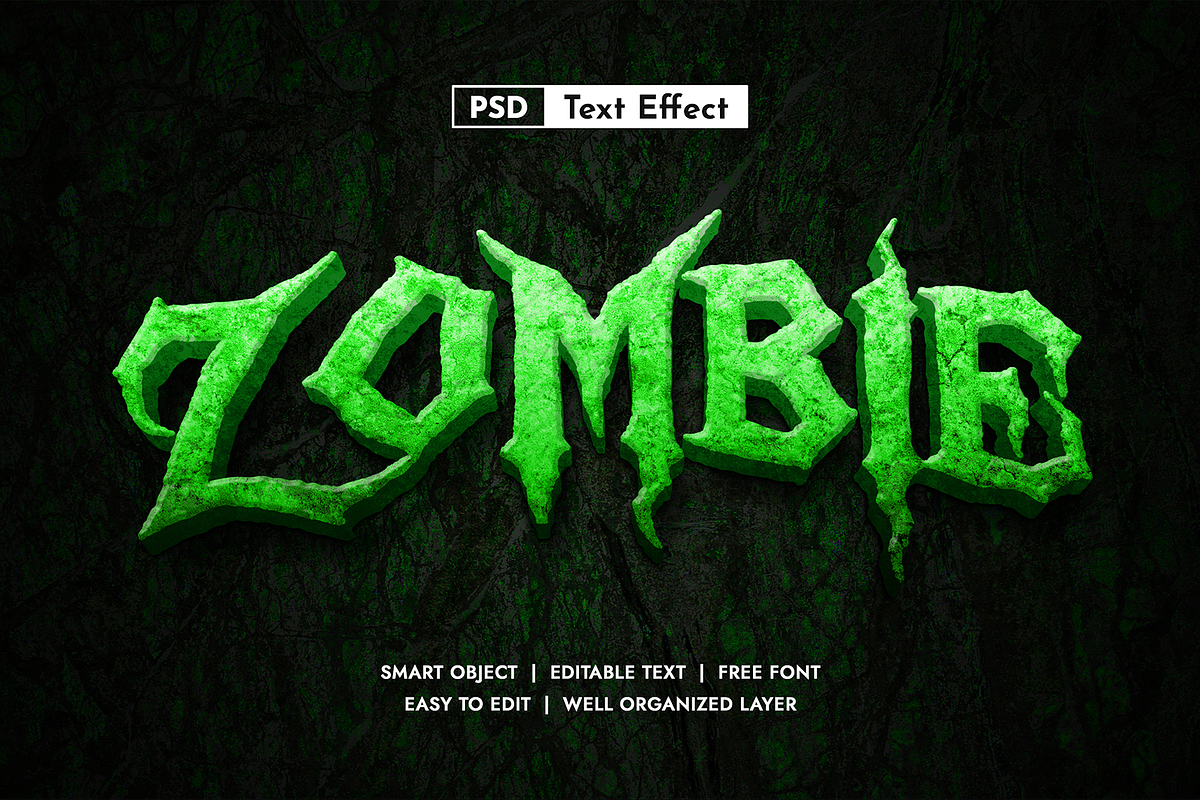 Set of Horror Text Effect Vol 2, a Layer Style Add-On by AKart (Photo 4 of 11)