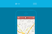 Found - App Website (HTML/CSS), an App Template by LoveUI.co (Thumbnail 1 of 2)