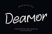 Deamor Handwritten Font, a Handwritten Font by Bilahstudio (Thumbnail 1 of 10)