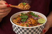 Takeaway Paper Food Bowl Mockup, a Packaging Mockup by Designer Dude (Thumbnail 2 of 2)