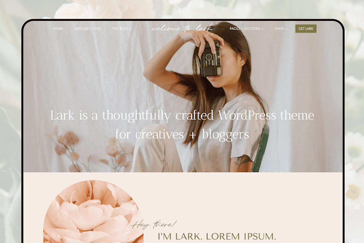 Lark | WordPress Theme | Kadence, a WordPress Template by Gadabout Studio (Photo 1 of 3)