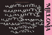 Millonia - Display Serif with Swirl, a Serif Font by Airotype (Thumbnail 16 of 17)