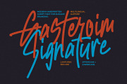 Gasteroim Signature Font Branding, a Script Font by Maulana Creative (Thumbnail 1 of 7)