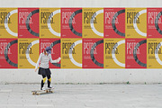 34 poster mockup bundle, an Advertising Mockup by FoundImages (Thumbnail 16 of 34)