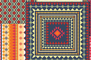 Seamless Aztec Tribal Patterns, a Background Graphic by Digibonbons (Thumbnail 4 of 4)
