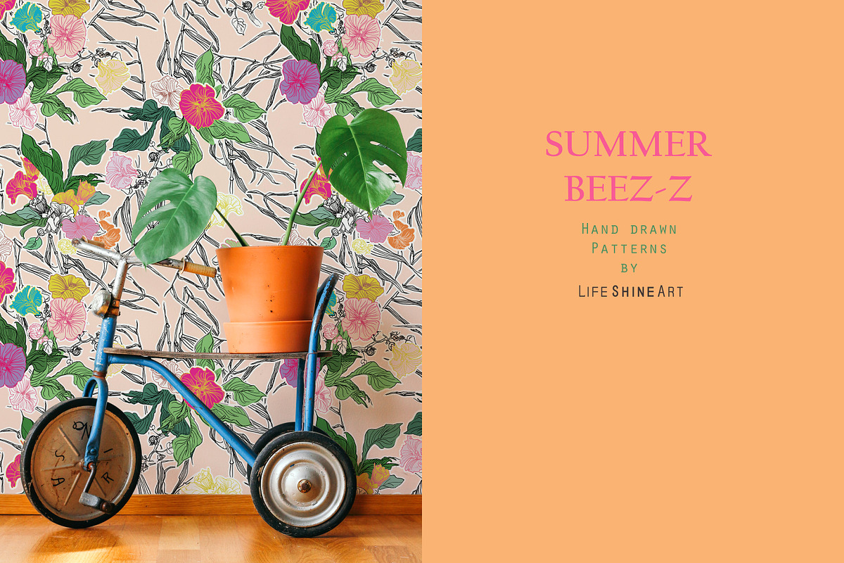 Summer Beez-z, a Pattern Graphic by Irina Dolgikh (Photo 10 of 11)