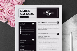 Minimalist Resume Template MS Word