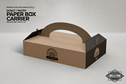 VOL.2 Food Box Packaging Mockups, a Packaging Mockup by INCDesign (Thumbnail 2 of 21)