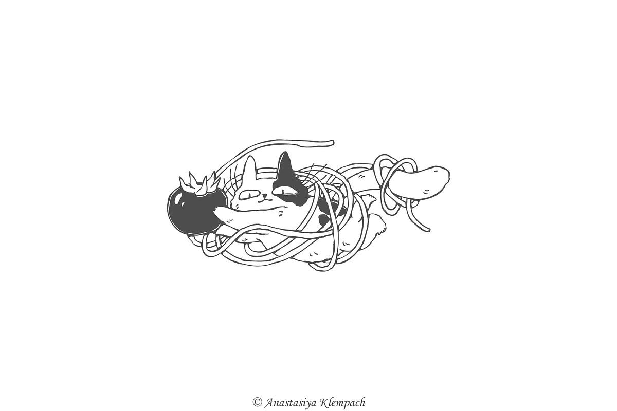 Pawsta Kitchen, an Illustration by Anastasiya Klempach (Photo 2 of 11)