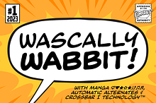 Wascally Wabbit comic & cartoon font