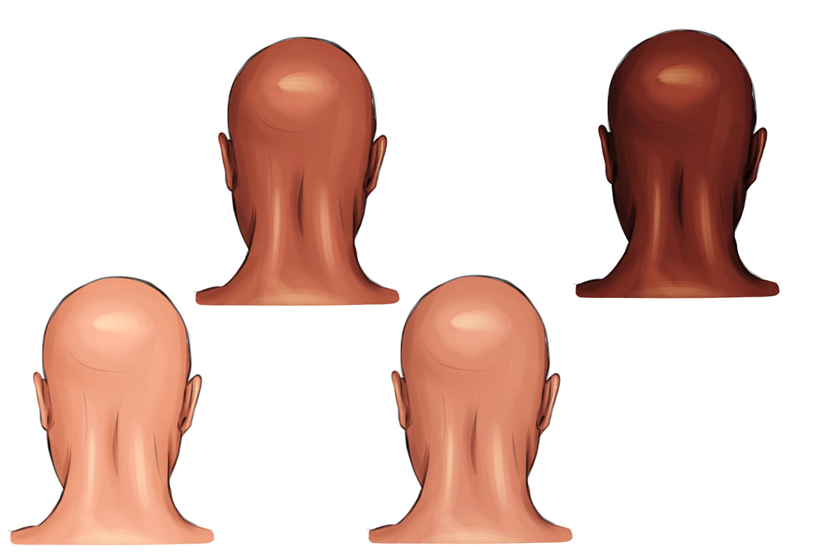 100 Men's Hairstyles PNG, an Illustration by Elenbushe (Photo 9 of 9)
