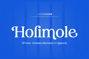 Holimole - Variable Font