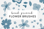 Pressed Flowers Photoshop Brushes, a Brush Add-On by Little Bean (Thumbnail 1 of 6)
