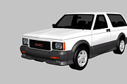 GMC Typhoon 1992, a Cars & Vehicle 3D Model by valtriiu (Thumbnail 1 of 12)