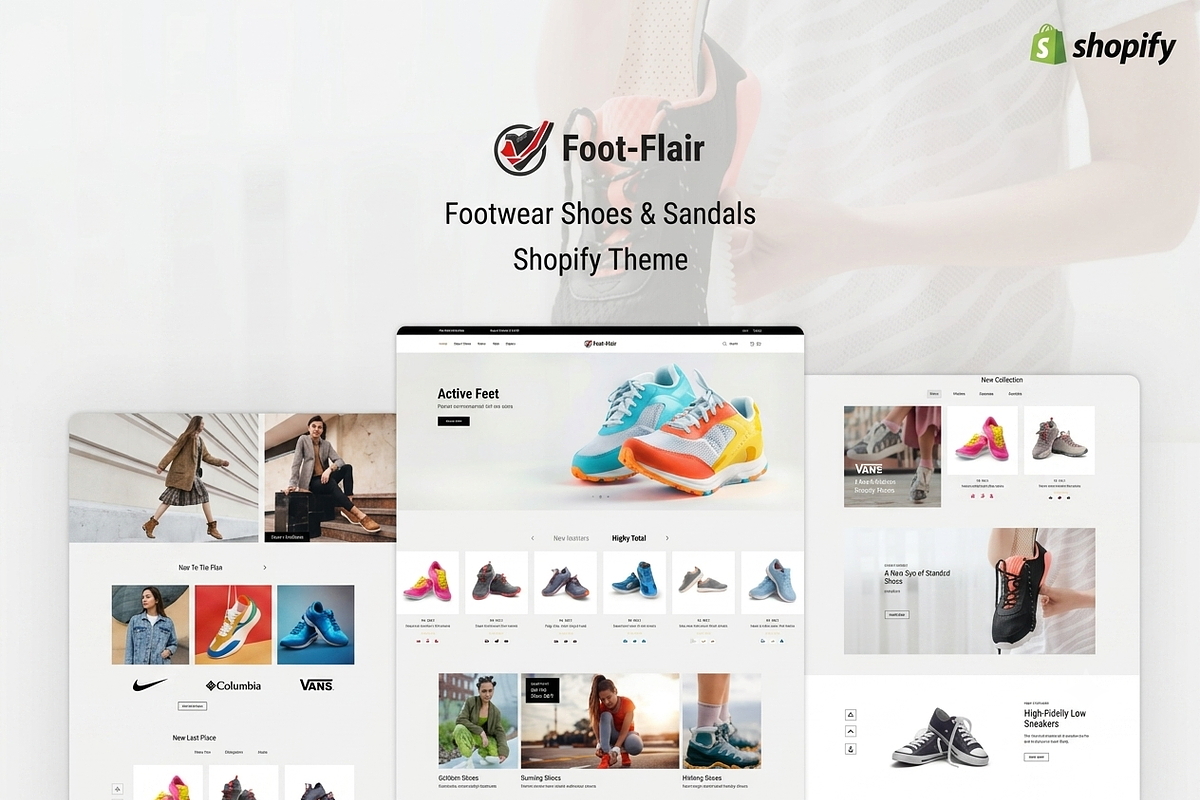 FootFlair Shoes Store Shopify Theme, a Shopify Template by ThemesRain (Photo 2 of 3)