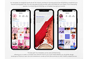 300 Color MakeUp Social Media BUNDLE, a Social Media Template by PatternLab. (Thumbnail 7 of 9)