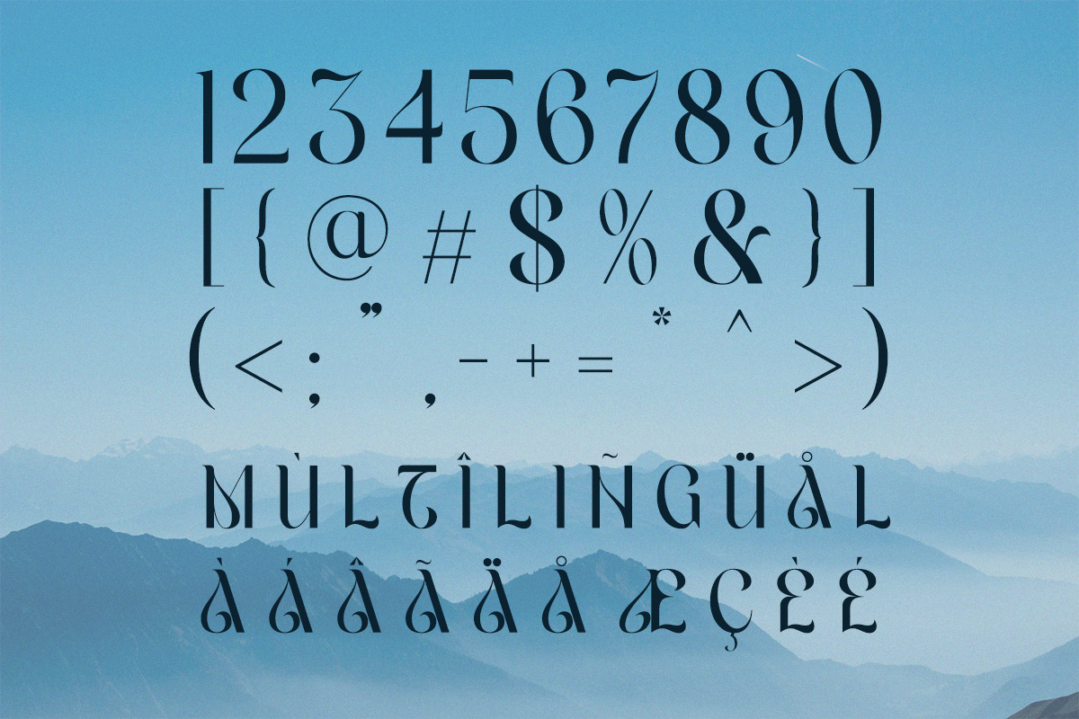 Elacontry - Modern Elegant Luxury, a Serif Font by Qweera Studio (Photo 12 of 12)