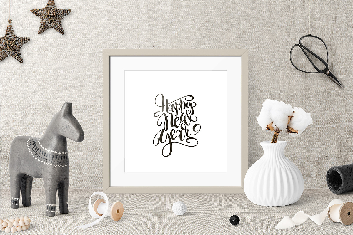 New Year 2018 lettering collection, an Object Graphic by catary art (Photo 5 of 6)