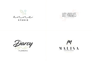 20 Minimal And Elegant Logos -50%