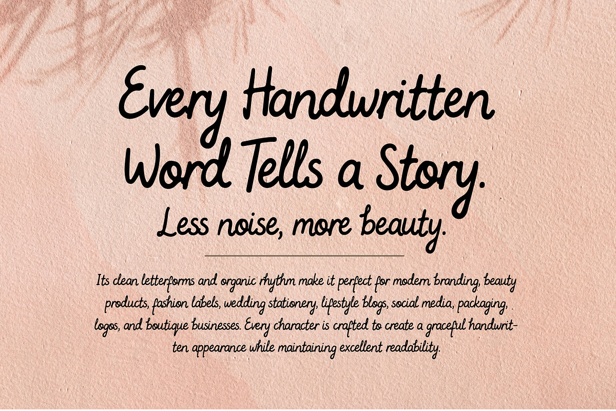 Marsigna - Simple Feminine Timeless, a Script Font by HypeWorksCo (Photo 11 of 18)