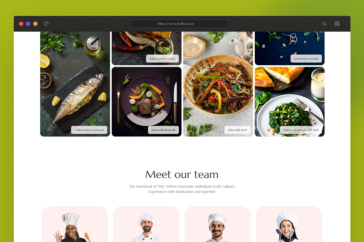 Restaurant TNC - Foods HTML Template, a HTML Template by TNCFlow (Photo 3 of 5)