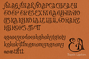 Naguile Display Serif, a Blackletter Font by TypeClassHeroes (Thumbnail 9 of 10)