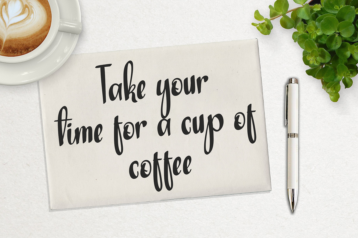 Latest Handwriting, a Handwritten Font by Creative Writting (Photo 2 of 5)