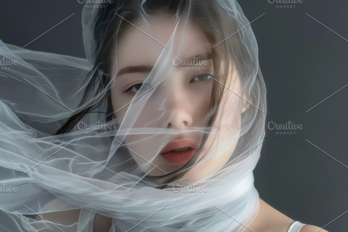 148 Young wrapped models, a Beauty & Fashion Photo by Handmadefont (Photo 22 of 153)