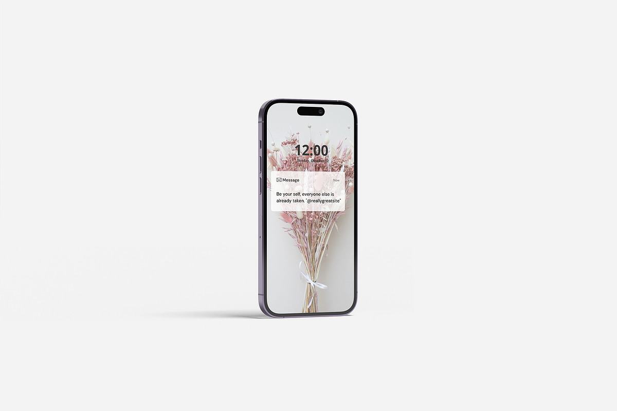 iPhone 14 Pro Mockup, an iPhone Mockup by zuhraabdullah (Photo 7 of 28)