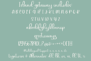 Island Getaway, Cute Script Font, a Handwritten Font by Designing Digitals (Thumbnail 2 of 9)