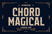 Chord Magical Display Font, a Sans Serif Font by Storytype Studio (Thumbnail 1 of 15)