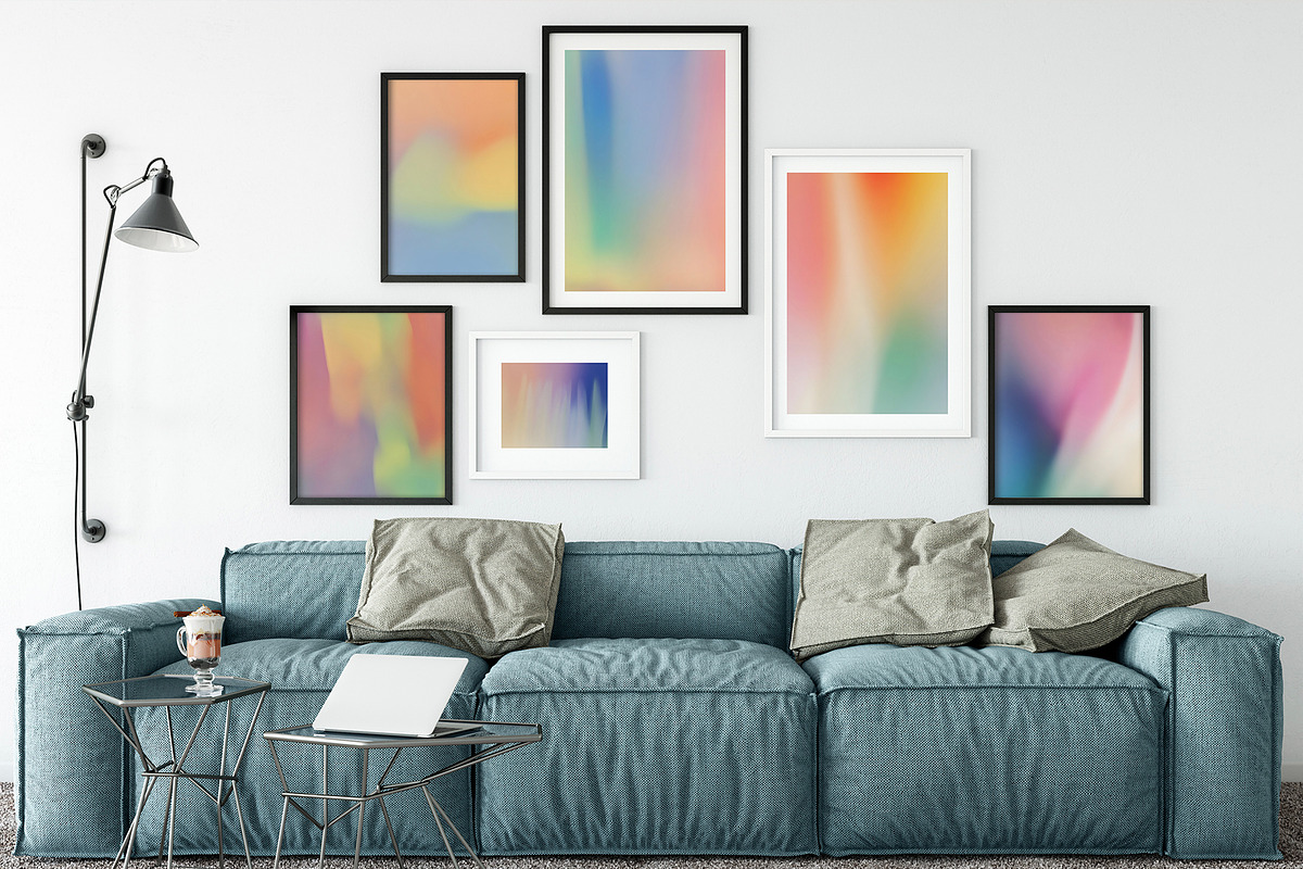 Blurry Pastel shapes and backgrounds, a Background Graphic by YifeiFang (Photo 9 of 9)