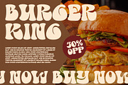 Super Dance Groovy Font, a Slab Serif Font by RantautypeStudio (Thumbnail 10 of 15)