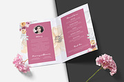 Funeral Program And Prayer Card, a Brochure Template by crazyOWL (Thumbnail 2 of 8)