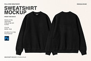 Sweatshirt Mockup, a Shirt Mockup by Irhasalfahad (Thumbnail 1 of 4)