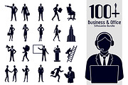Business & Office Silhouette Bundle, an Illustration by Creative_View (Thumbnail 1 of 4)