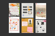 REVY Social Media Kit, a Social Media Template by rainbojelia (Thumbnail 1 of 18)