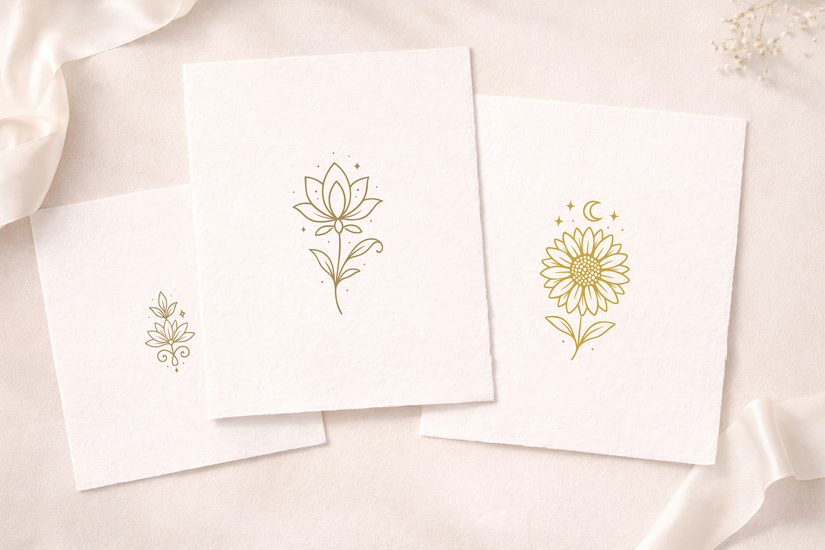 Botanical Floral Elements & Flowers, an Object Graphic by Christine Krahl (Photo 4 of 4)