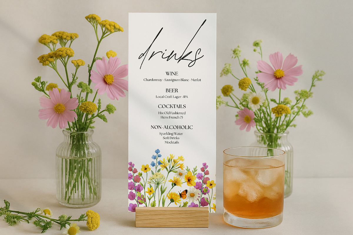 Wildflower Wedding Templates preview 5