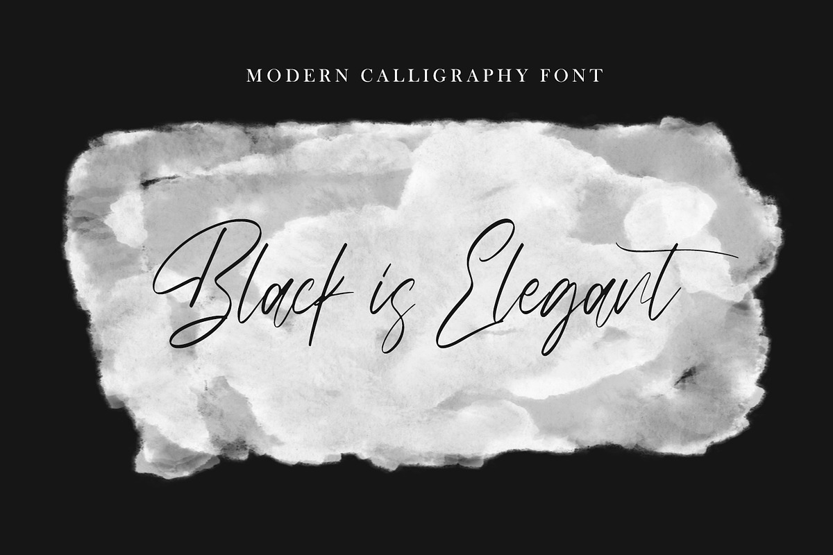 Hudzaifah - Modern Calligraphy Font preview 4