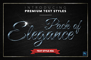 Elegance #1 - 15 Text Styles, a Layer Style Add-On by Jonas Stensgaard (Thumbnail 7 of 18)